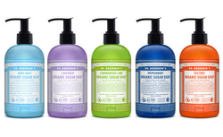 Mydło Organic Sugar Soap 4w1 Dr. Bronner's trawa cytrynowa z limonką 355 ml.