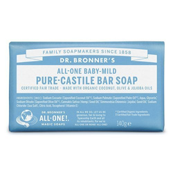 Mydło w kostce Dr. Bronner's - Baby Mild - 140g