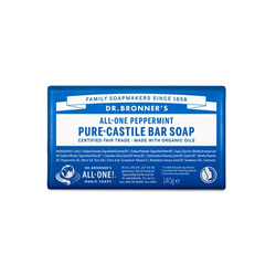 Mydło w kostce Dr. Bronner's - miętowe 140g